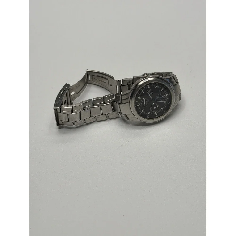 Casio Edifice EF-305 Men's Watch Stainless Steel‎ Water Resist 100M Japan Movt